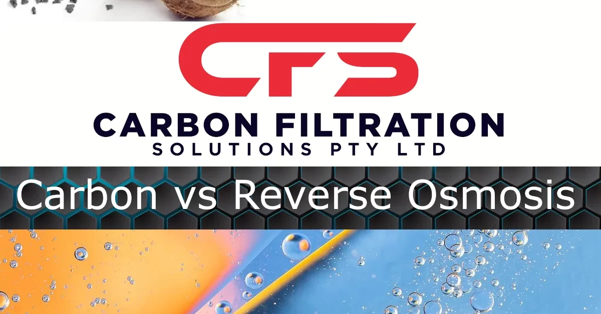Carbon Filter vs Reverse Osmosis Carbon Filtration Solutions